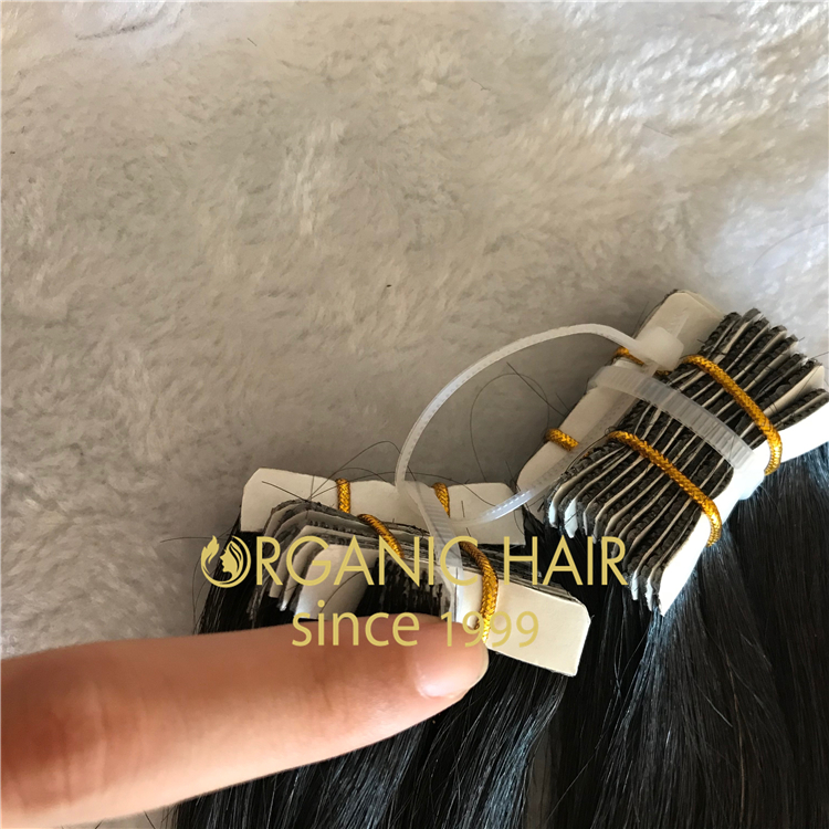 The benefits of invisible tape in hair extensions H48